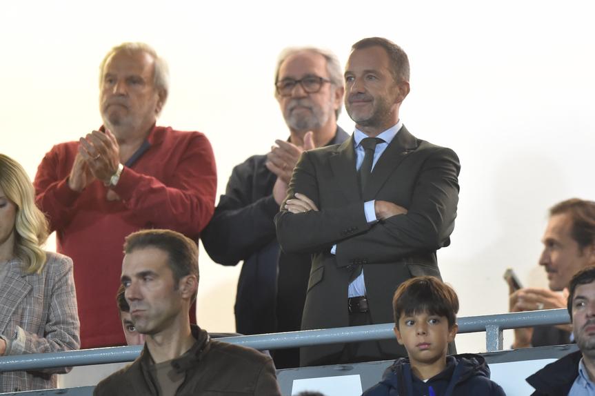 Frederico Varandas presente em Rio Maior no Casa Pia-Sporting - Foto: Miguel Nunes