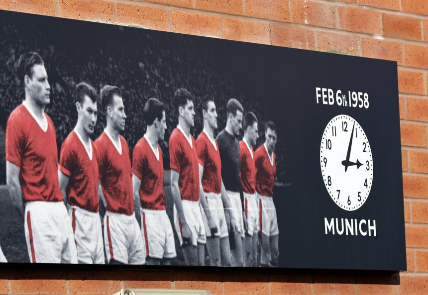 Em 1958, a tragédia abateu-se sobre o Manchester United