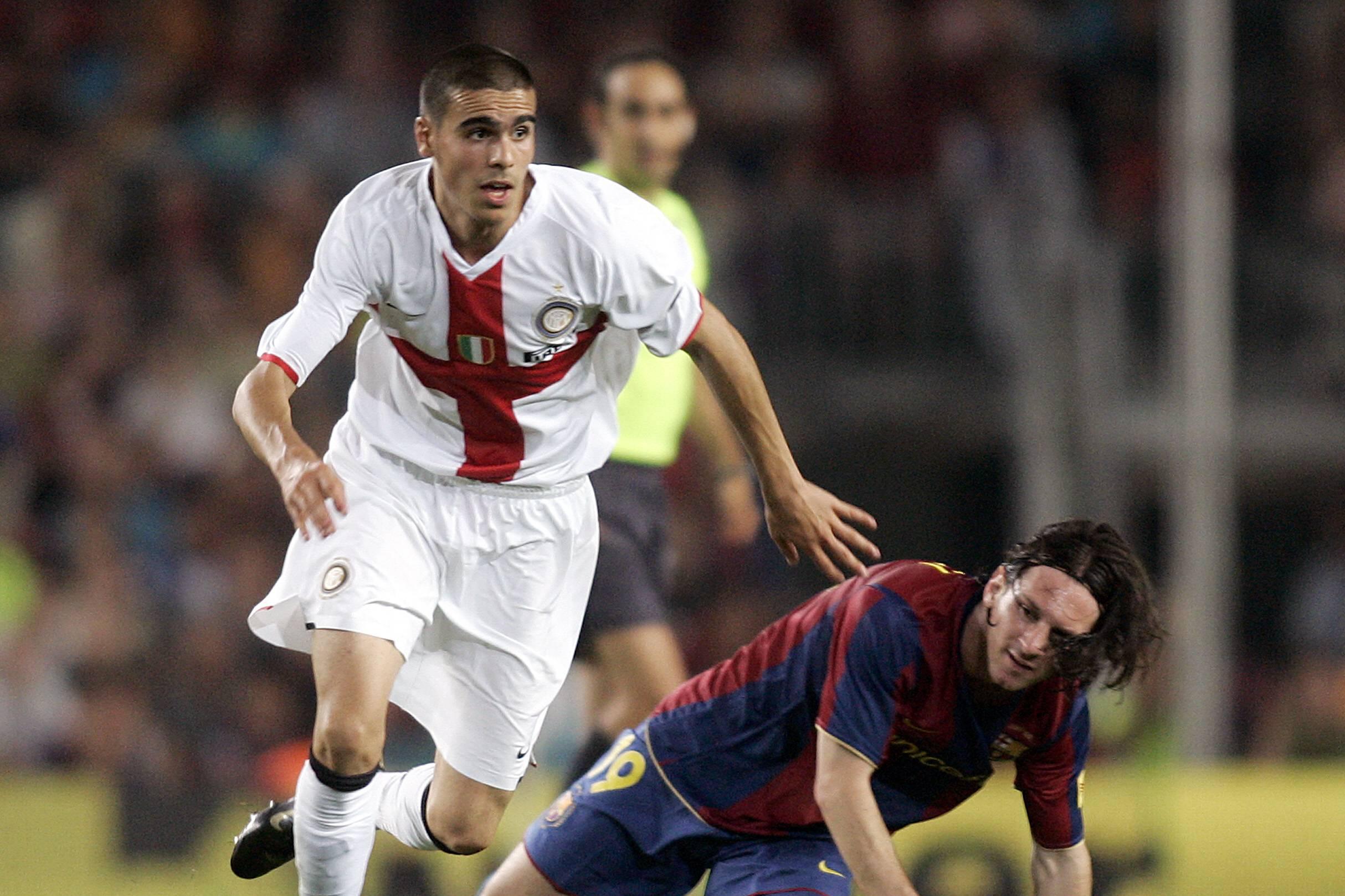 Ibrahim Maaroufi defrontou Lionel Messi num Barcelona-Inter