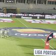 Ambiente em Rio Maior dentro do estádio