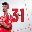 Samuel Dahl renovou até 2031. Foto: Benfica