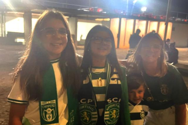 Adeptos do Sporting acreditam na vitória em Rio Maior
