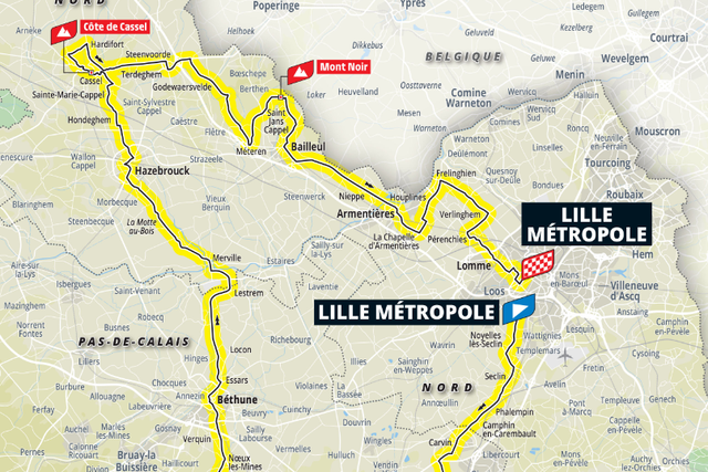 Já são conhecidas as primeiras três etapas do Tour... de 2025