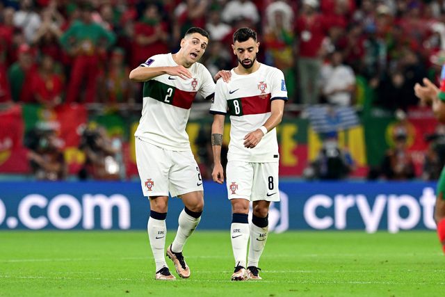 Bruno Fernandes, Dalot e Bernardo Silva no XI do mês da Who Scored