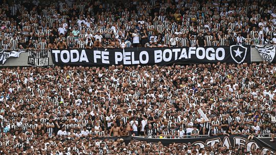 Fã do Botafogo narra golo na final da Libertadores ao irmão cego (vídeo)