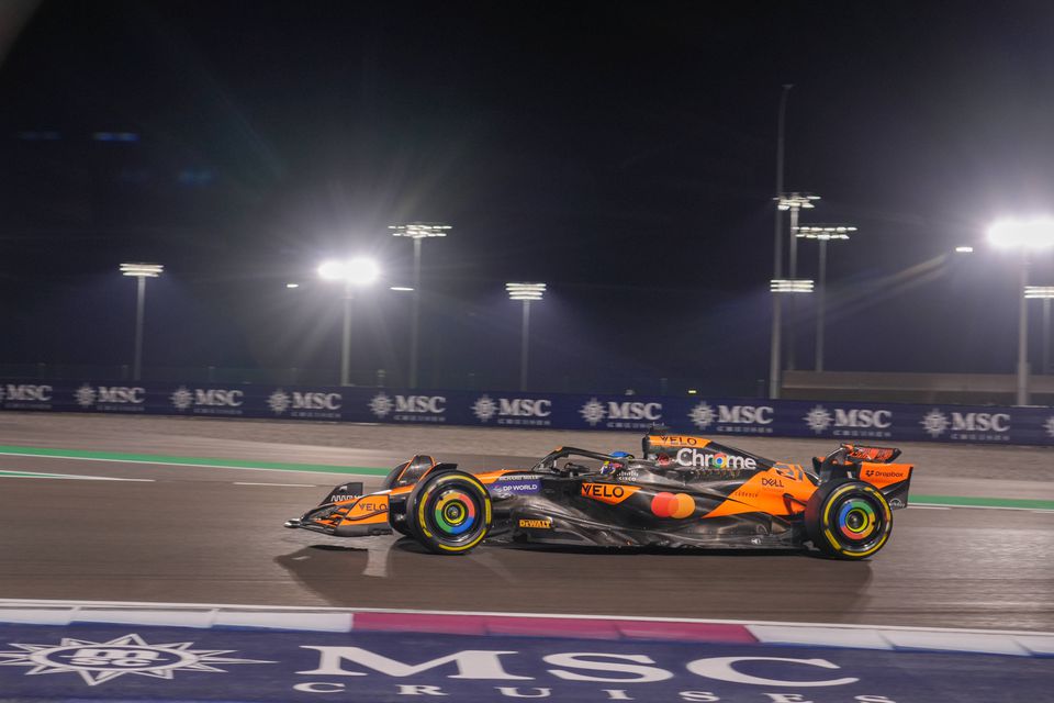 'Dobradinha' da McLaren na corrida sprint do GP do Qatar