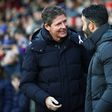 Oliver Glasner com Ruben Amorim antes do jogo entre Palace e Man. United - Foto: IMAGO