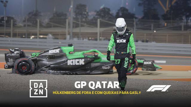 Hulkenberg perde o controlo do carro após choque com Gasly