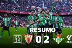 Betis vence dérbi quentinho protagonizado por garrafas de água (resumo)