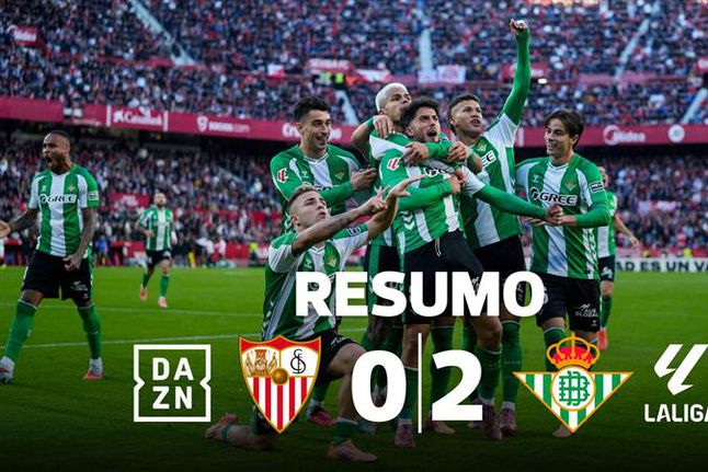 Betis vence dérbi quentinho protagonizado por garrafas de água (resumo)