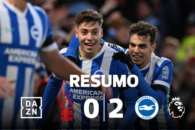 Forest foi presa fácil para este Brighton 'europeu' (resumo)