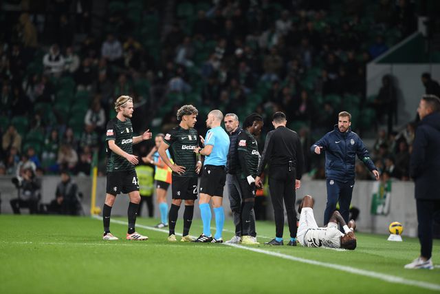Anzhony Rodrigues foi o árbitro do jogo em Alvalade - Foto: IMAGO