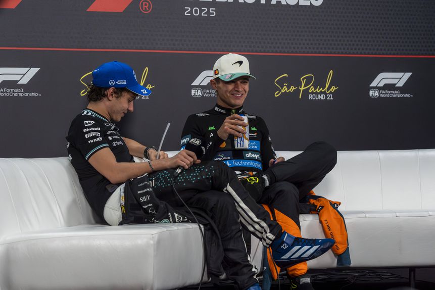 Kimi Antonelli e Lando Norris