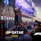 O pódio do GP do Qatar
