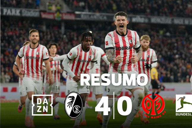 Friburgo goleou lanterna vermelha da Bundesliga (resumo)