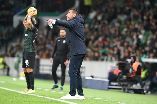 João Nuno, treinador do Estrela da Amadora. Foto - Sérgio Miguel Santos