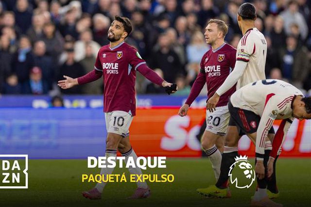 Dois amarelos em dois minutos: Paquetá perde a cabeça e é expulso