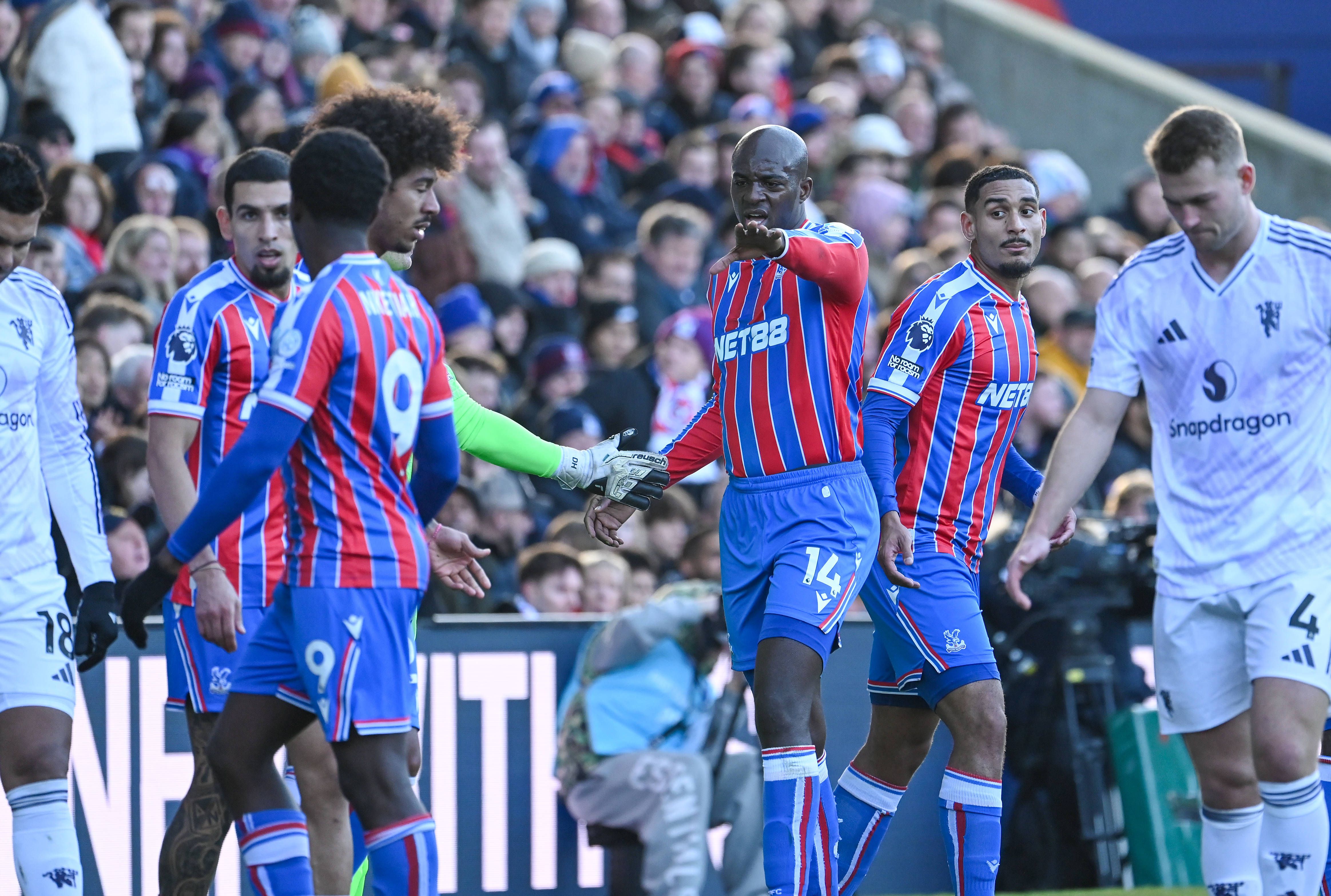 Crystal Palace-Manchester United — Foto: IMAGO