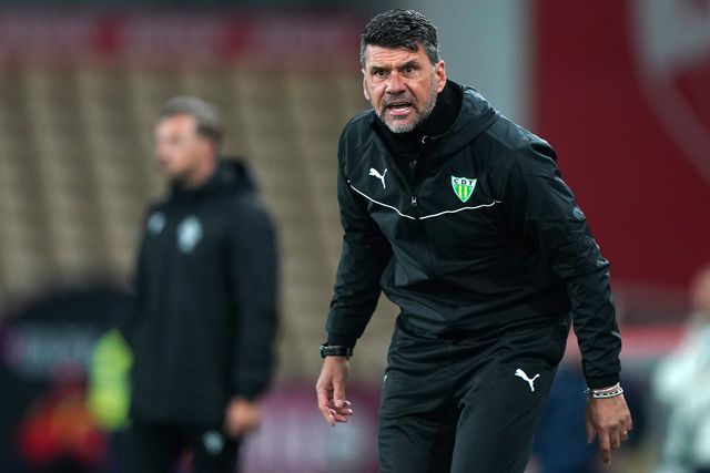 Cristiano Bacci, treinador do Tondela - Foto: Hugo Delgado/Lusa