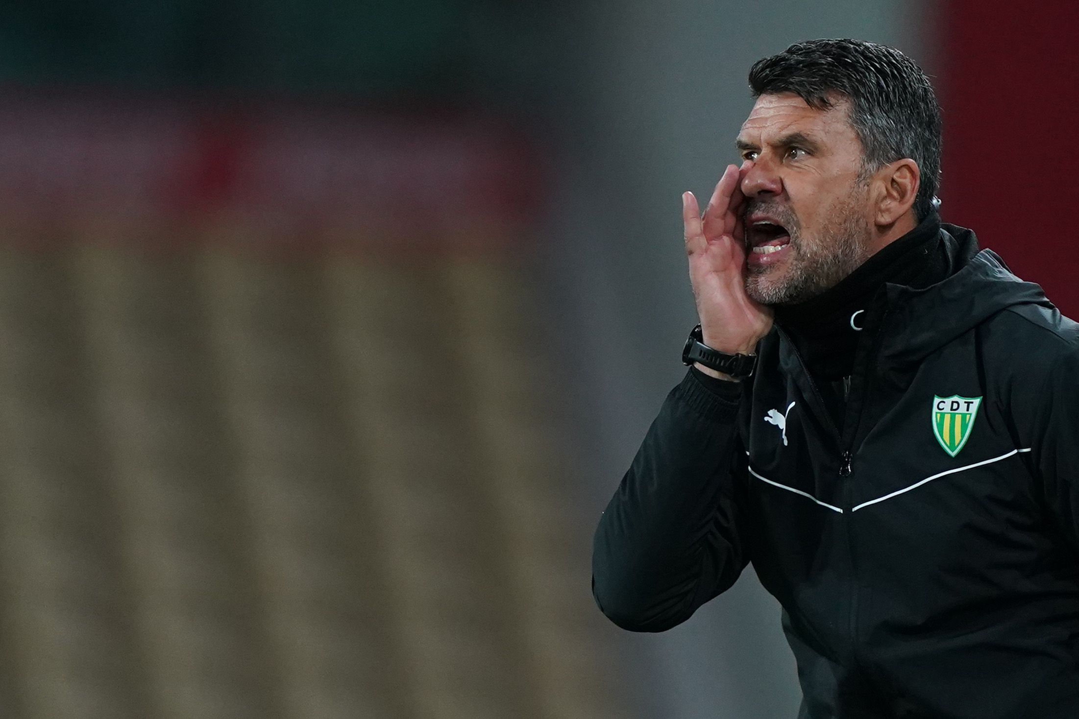 Desde então, Cristiano Bacci voltou à Liga para comandar os auriverdes. - Foto: Hugo Delgado/LUSA