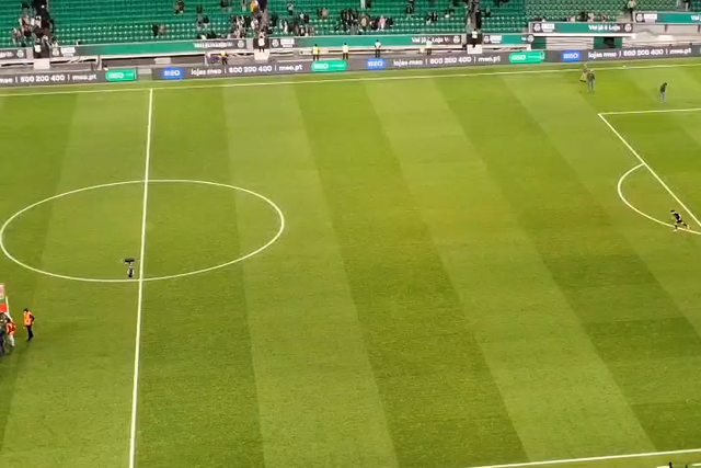 O jogo já acabou, mas Pote 'sprinta' para o dérbi