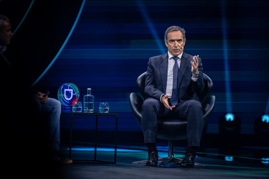 Reinaldo Teixeira preside à Liga Portugal — Foto: ANDRÉ CARVALHO