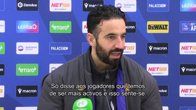 Ruben Amorim: «Se estivermos mais vivos...»