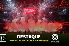 Homenagem perigosa: espetáculo de pirotecnia lança o caos no Ajax–Groningen