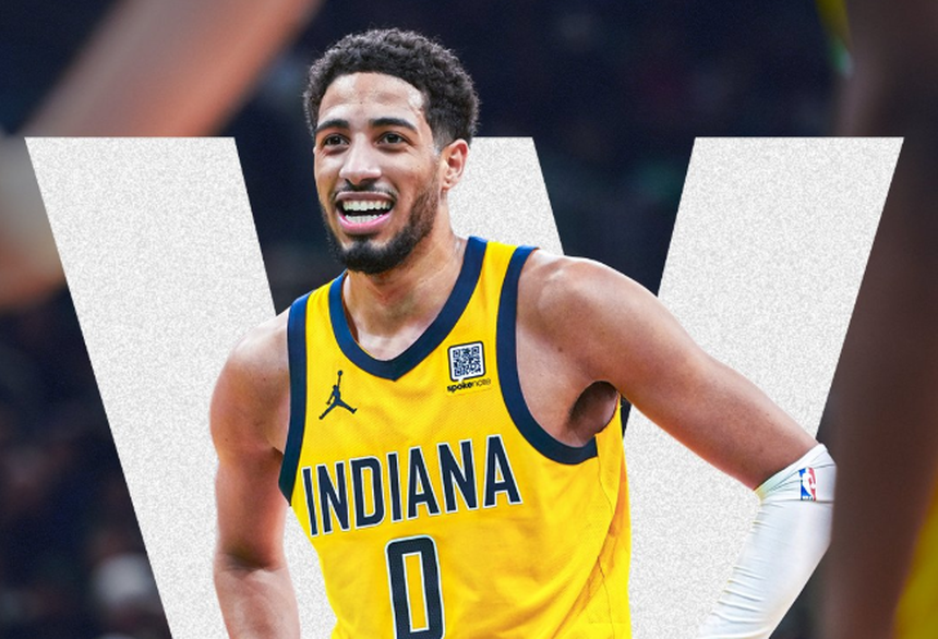 Haliburton sorri após triunfo