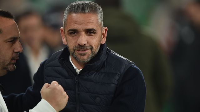 Rui Borges venceu o Benfica na estreia como treinador do Sporting (foto: Miguel Nunes)