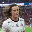 David Luiz com a camisola alternativa do Flamengo