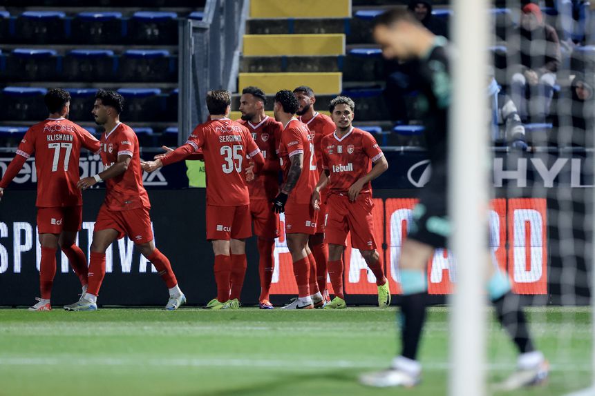 Os açorianos estão na quinta posição da Liga. JOSÉ COELHO/LUSA