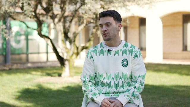 Pedro Gonçalves está a recuperar de lesão na Academia de Alcochete