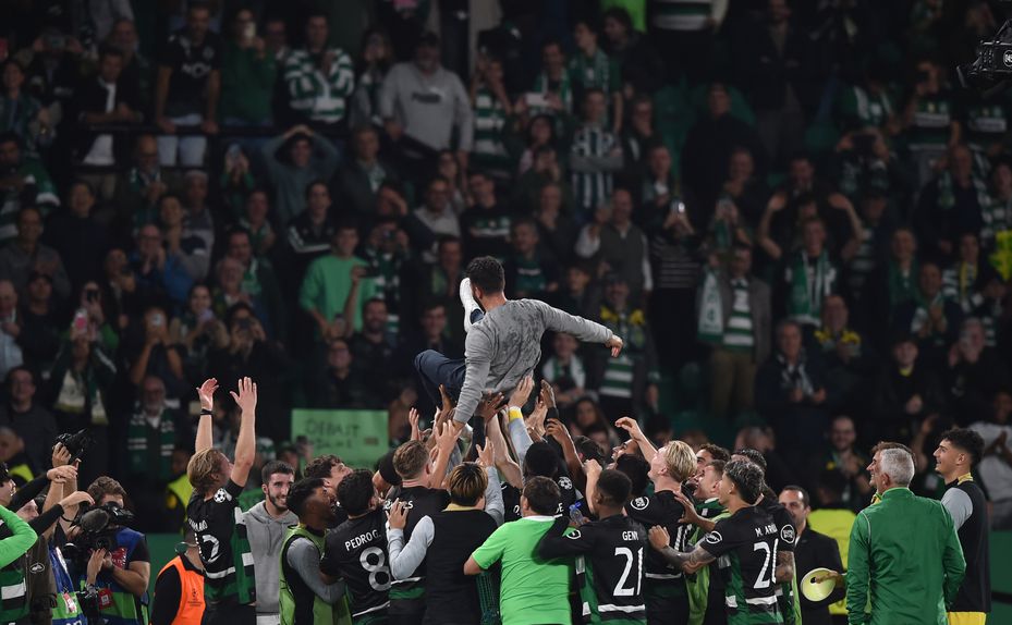 Ruben Amorim, treinador do Sporting, no Sporting - Manchester City, jogo da LIGA DOS CAMPEOES 2024/2025. Estadio Jose Alvalade, em Lisboa. Terca, 5 de Novembro de 2024. (Miguel Nunes)