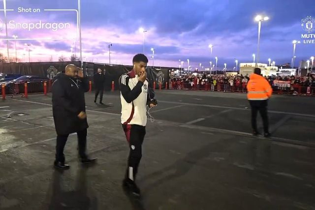 Marcus Rashford, jogador do Manchester United, volta a ser convocado por Ruben Amorim quatro jogos depois