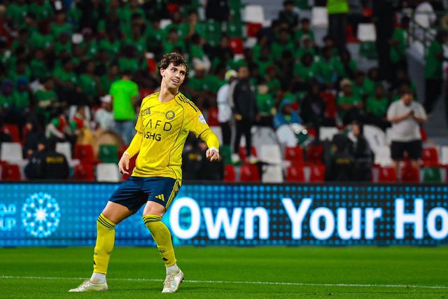 João Félix marcou o primeiro do Al Nassr e criou o lance do golo de Cristiano Ronaldo - FOTO AL NASSR
