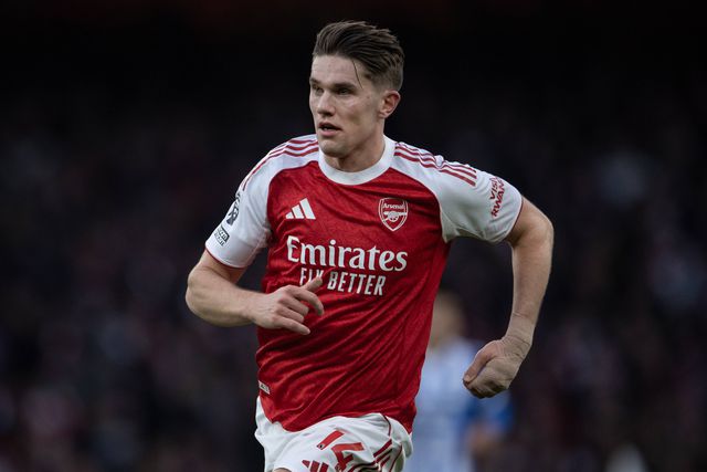 Gyokeres com a camisola do Arsenal