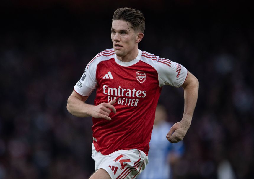 Gyokeres com a camisola do Arsenal