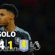 Golo de honra do Aston Villa contou com a ajuda de Raya