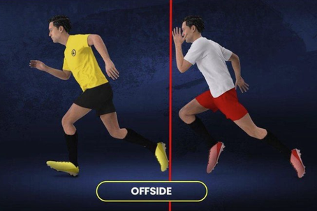 O novo fora de jogo seria assim definido segundo a Lei Wenger (D.R)