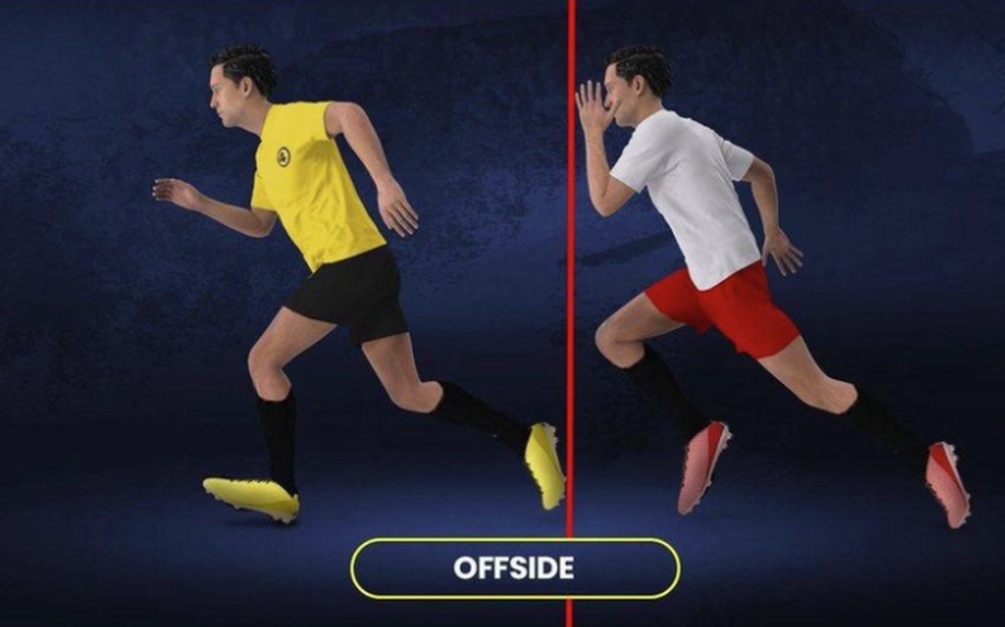 O novo fora de jogo seria assim definido segundo a Lei Wenger (D.R)