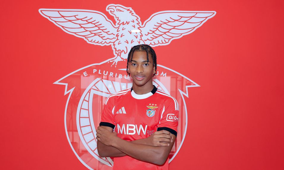 Hugo Gomes, dos sub-17 - Foto: Benfica