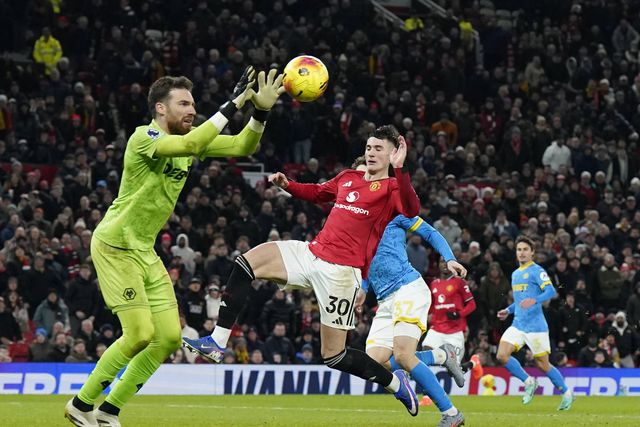 José Sá esteve em bom plano no Manchester United-Wolverhampton. Sesko... nem por isso