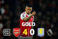 Golo a abrir 2025 e outro a fechar: Gabriel Jesus marca quase um ano depois