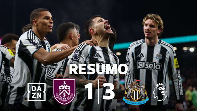 Newcastle afasta crise, Burnley afunda-se (resumo)