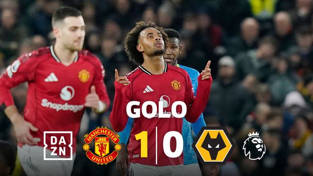 A arrancada fantástica de Heaven resultou no 1-0 para o Man. United
