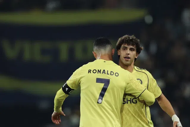 Cristiano Ronaldo e João Félix são os melhores marcadores da Liga da Arábia Saudita - FOTO AL NASSR