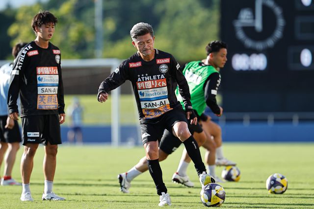 Kazuyoshi Miura, antigo jogador da Oliveirense