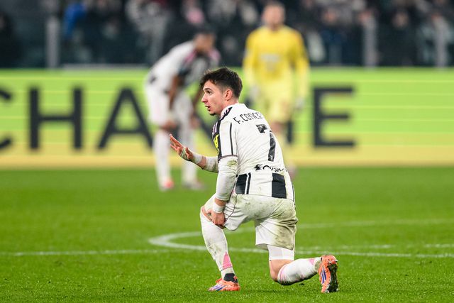 Francisco Conceição ao serviço da Juventus