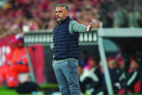 Rui Borges chegou ao Sporting sem fazer barulho e sem carregar o rótulo dos eleitos. Foto Miguel Nunes